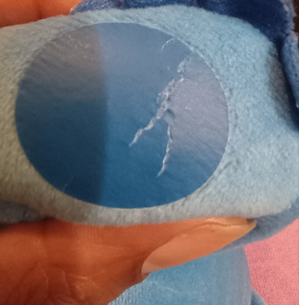 Ty Beanie Buddy STITCH (Disney's Lilo & Stitch) (10Inch Medium) Soft Plushy - Picture 10 of 10